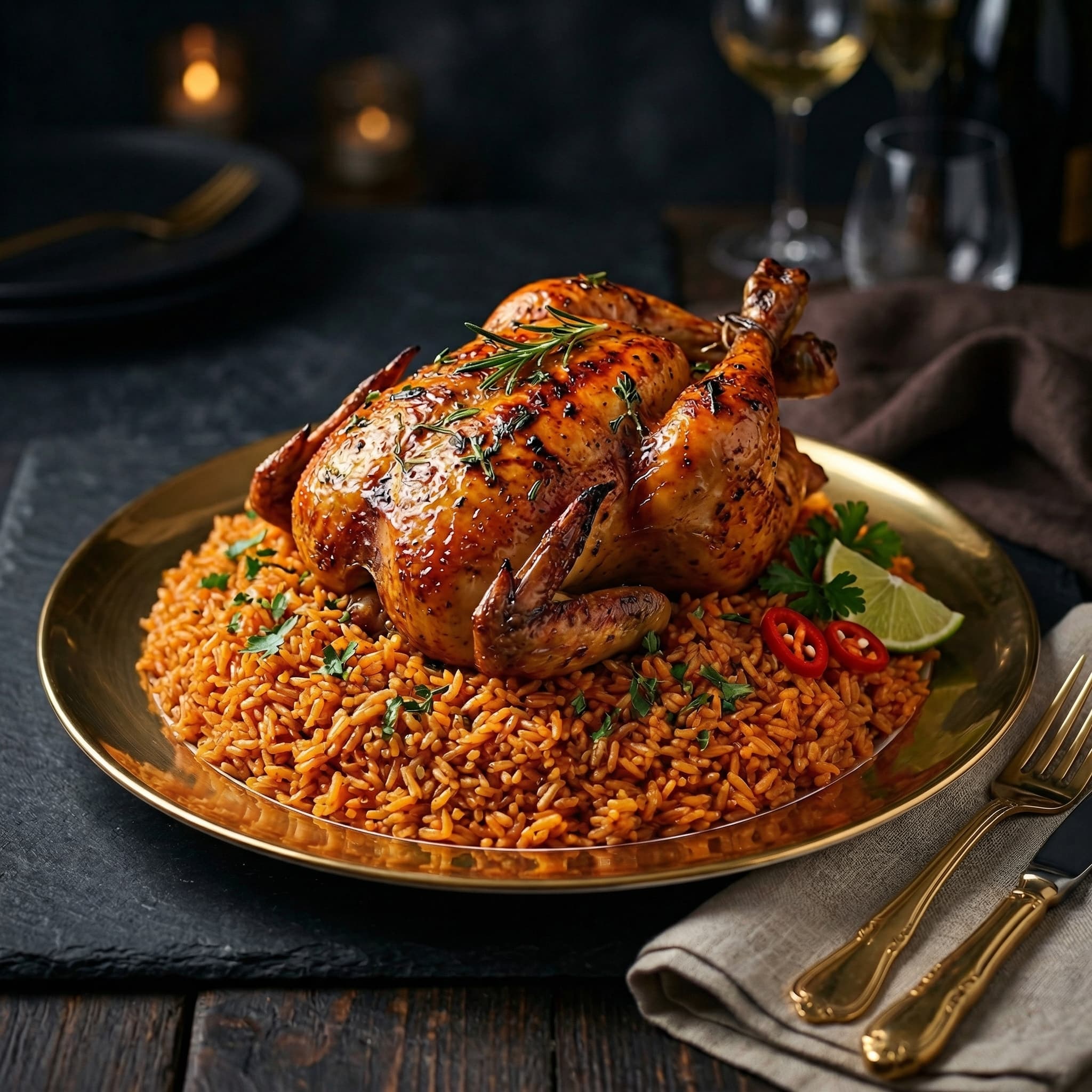 Where jollof rice actually came from
